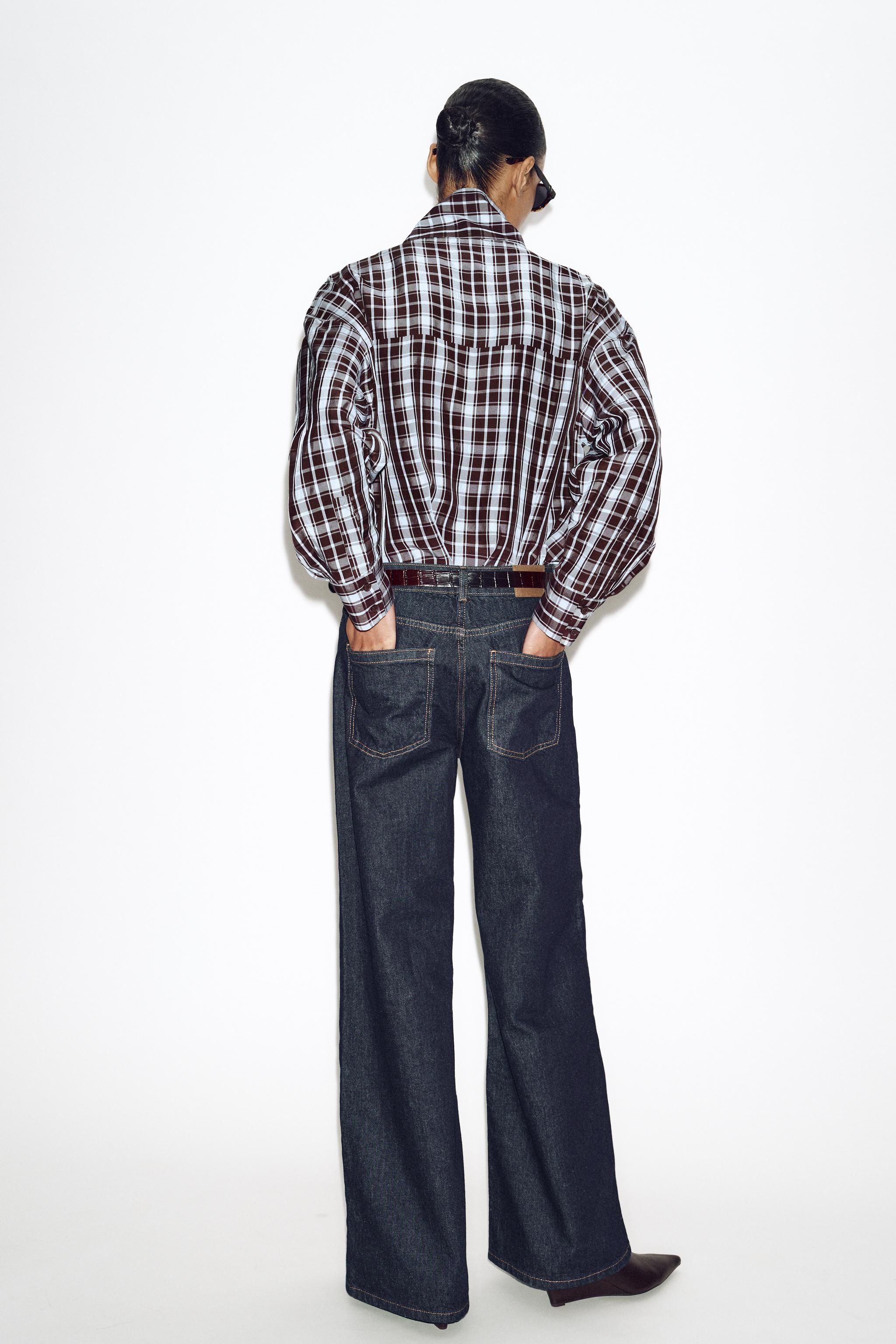 Z1975 WIDE LEG BELTED JEANS